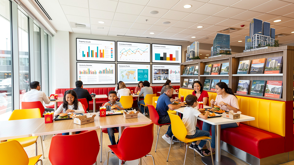 Comment McDo investit ses chiffres d'affaire dans l'immobilier